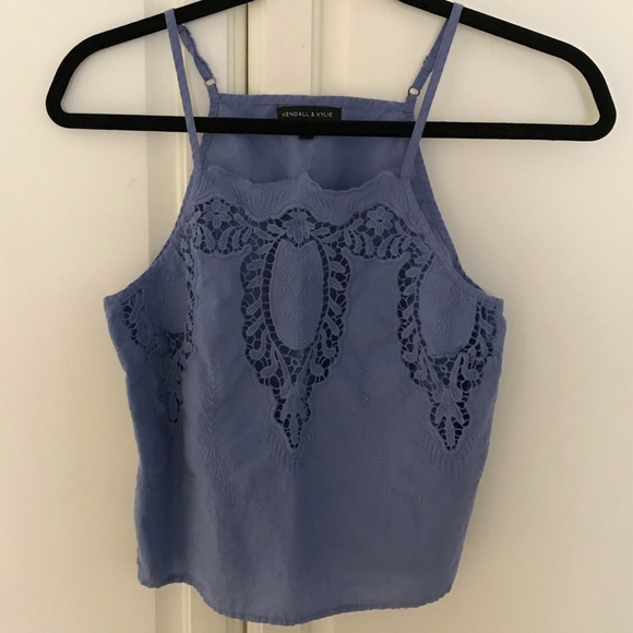 Kendall & Kylie Tops - Kendall & Kylie Cropped Sleeveless Top